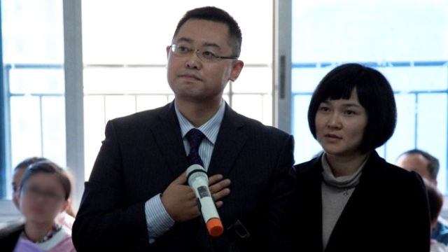 Il pastore Wang Yi e la moglie Jiang Rong