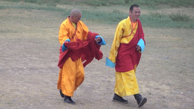 Monaci buddhisti in Mongolia