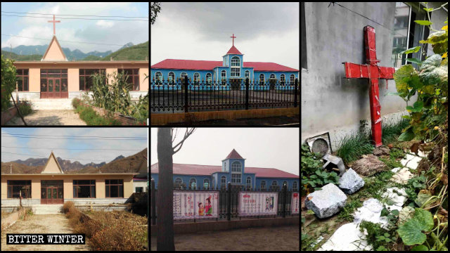 Le croci sono rimosse dalle chiese in tutto il Liaoning