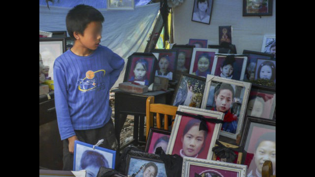 Bambini vittime del terremoto