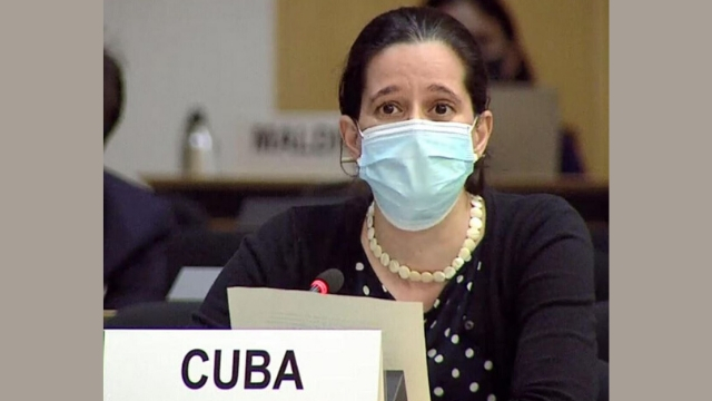 Il rappresentante di Cuba al Consiglio per i diritti umani