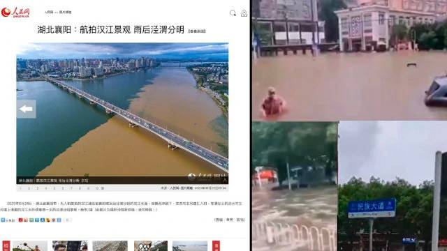 il 28 giugno si era verificato un innalzamento delle acque del fiume Yangtze