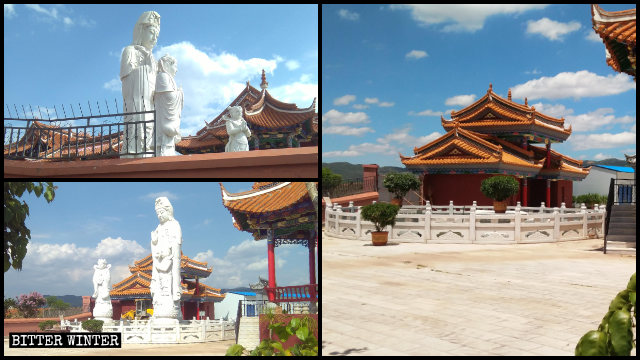 Statue buddhiste rimosse dai templi e dai siti turistici