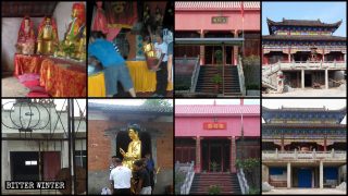 Nuove distruzioni di templi e di statue religiose nell’Hubei