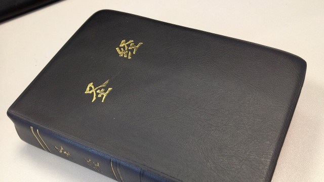  una Bibbia in lingua cinese