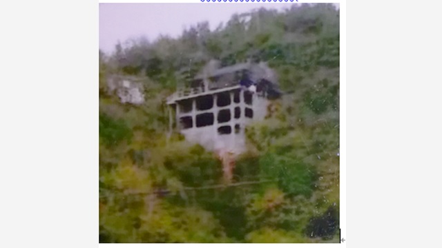 La grotta di Xialinzhou nel 2016, prima della demolizione