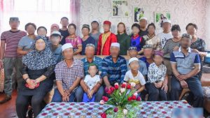 Una famiglia di etnia Hui