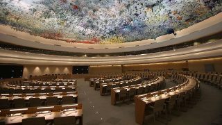 La Sala dei Diritti Umani e dell'Alleanza delle Civiltà è il luogo dove si riunisce il Consiglio per i diritti umani delle Nazioni Unite a Ginevra e dove cui il 6 novembre la Cina si sottoporrà alla Revisione Periodica Universale dell’ONU (Credits: Ludovic Courtès – CC BY-SA 3.0)