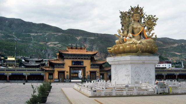 Il monastero di Rongwo nella Prefettura autonoma tibetana di Huangnan