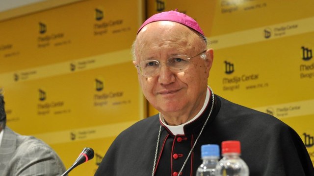 L’arcivescovo Claudio Maria Celli