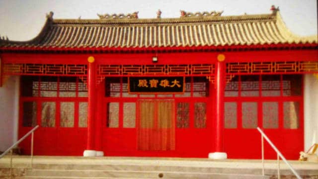 L'aspetto originario del tempio Puguang