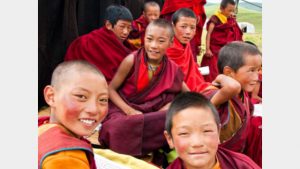 bambini tibetani