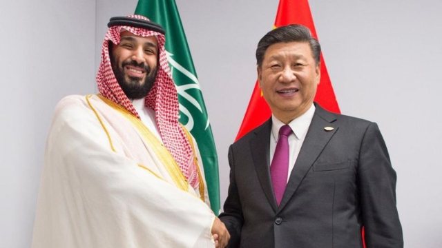 Mohammed bin Salman e Xi Jinping