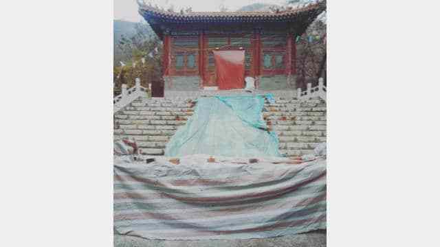 Il tempio sul monte Bijia, nella provincia dell’Hebei, è stato chiuso