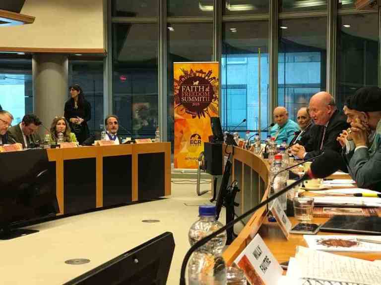 Massimo Introvigne interviene al Faith and Freedom Summit a Bruxelles