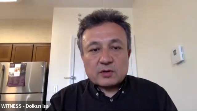 Dolkun Isa, presidente del World Uyghur Congress di Monaco in Germania