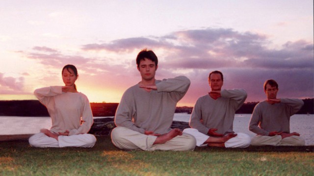 Fedeli del Falun Gong a Sidney, in Australia