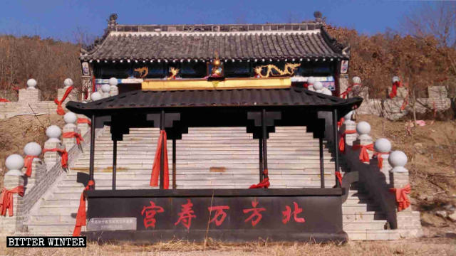 Il palazzo Wanshou, nella contea di Xiuyan, è stato chiuso nel giugno del 2018
