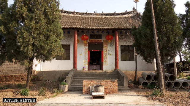 L'aspetto originale del tempio Xiangyan