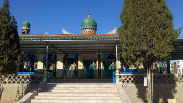 L'aspetto originario della moschea di Beida