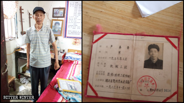 Yan Chunxiang è in possesso da molti anni del permesso di lavoro