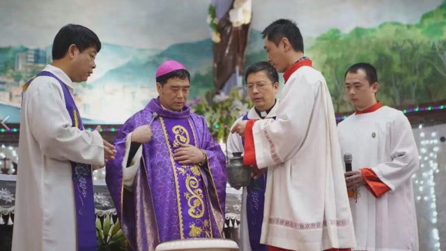 Mons. Guo Xijin, vescovo ausiliare della diocesi di Mindong