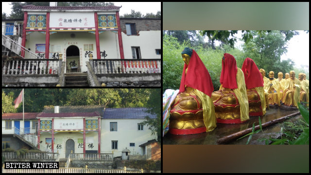 Il tempio di Quantang prima e dopo la chiusura