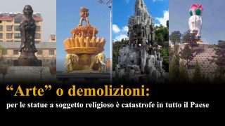“Arte” o demolizioni: per le statue a soggetto religioso è catastrofe in tutto il Paese