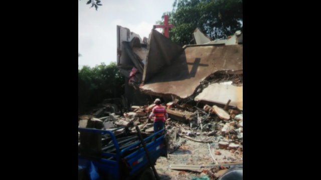 È stata demolita anche una sala per riunioni della Chiesa cristiana di Chengmen in Hudi Lane