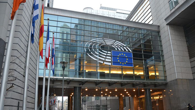 Palazzo del Parlamento europeo a Bruxelles