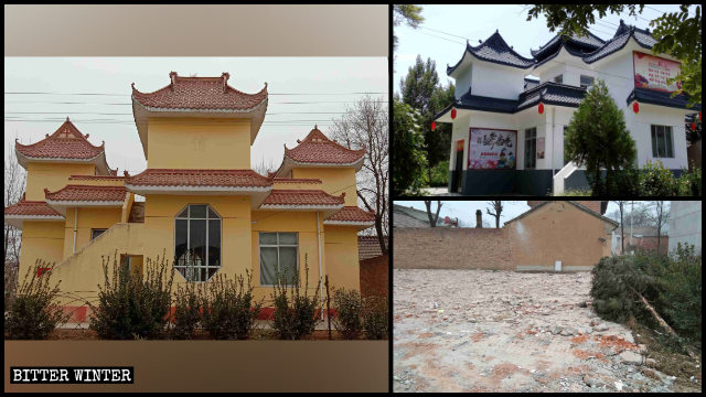 In dicembre è stata demolita una chiesa cattolica nel villaggio di Luojiazhuang, nello Shaanxi