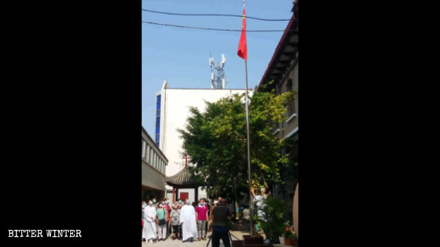 La chiesa cattolica di Lishiting a Kaifeng