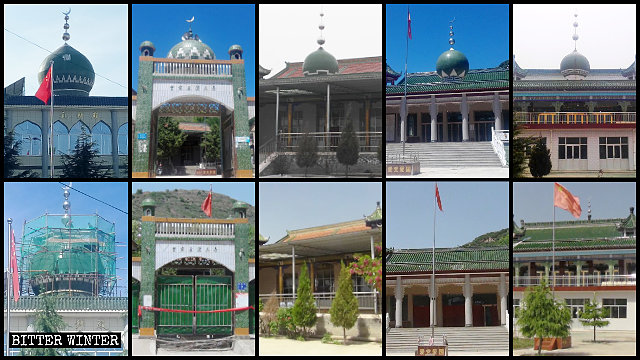 Nel distretto di Kongtong numerose moschee
