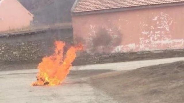 Un’auto-immolazione a Ngaba nel 2019