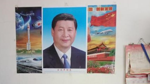 un ritratto di Xi Jinping